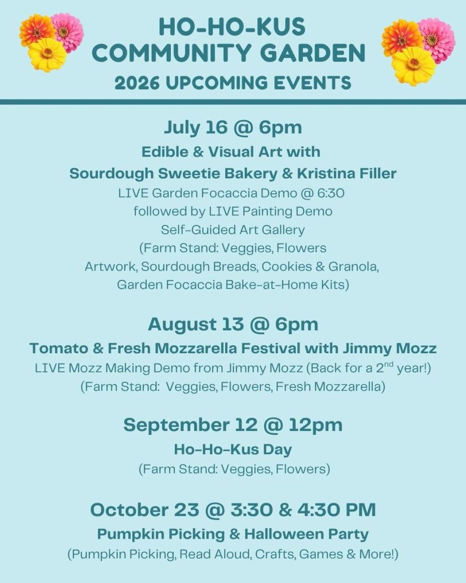 Garden events 2026