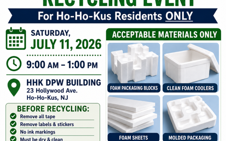July 11 Styrofoam Recycling